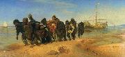 Ilya Repin Burlaks on Volga, Germany oil painting artist